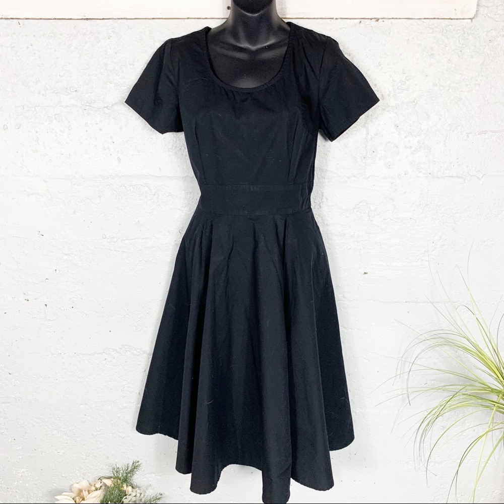 eShakti Cotton Black Dress